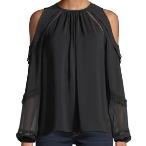 Ramy Brook Akira Chiffon Blouse Size XS